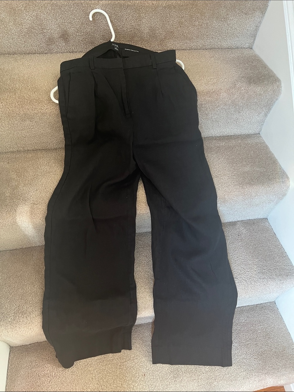 J. Crew Black Wide Leg Women's Pants